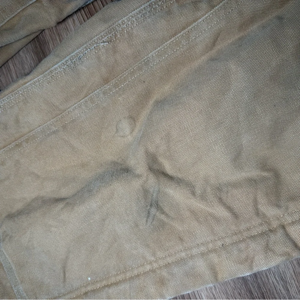 Vintage Carhartt Insulated Canvas Duck Bib Overalls - Picture 4 of 8